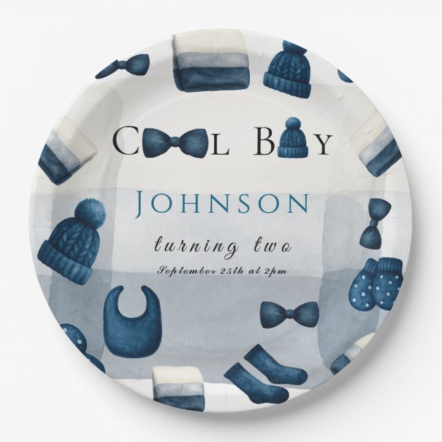 Prato De Papel natal, inverno aconchegante, fazendo dois (Frente)