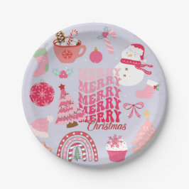Prato De Papel Natal moderno