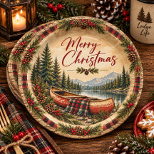 "Natal Rústico com Canoa |
