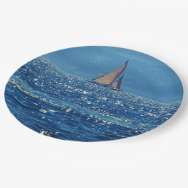 Prato De Papel Navio