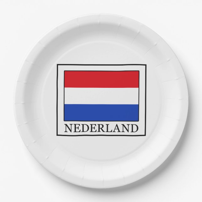 Prato De Papel Nederland (Frente)