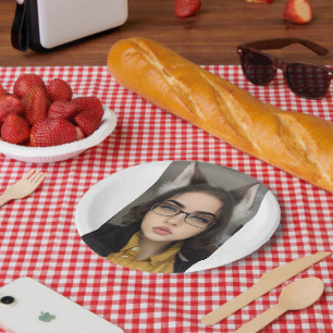 Prato De Papel Neko Wolf Girl Plates