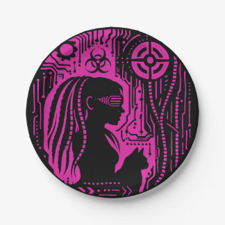 Prato De Papel Neon Dread Protocol