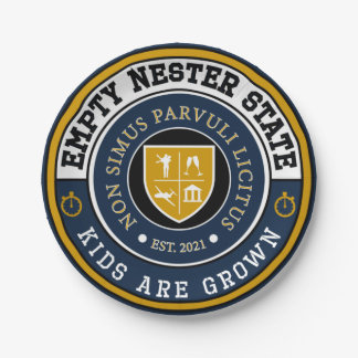 Prato De Papel Nester Vazio - As Crianças São Placas De Papel Cul