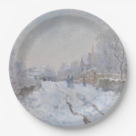 Prato De Papel Neve na Argentina (por Claude Monet)