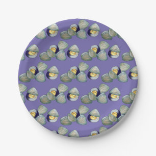 Prato De Papel New England Clams Clambake Beach Summer Seafood