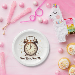 Prato De Papel New Year New Me Plates