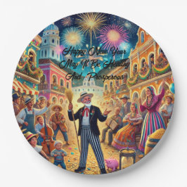 Prato De Papel New Year's Eve Celebration El Año Viejo