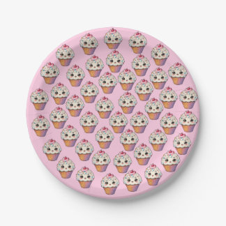Prato De Papel Newest cupcake Plates party