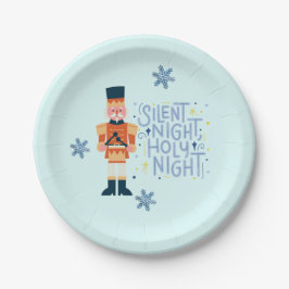 Prato De Papel Noite silenciosa, noite sagrada