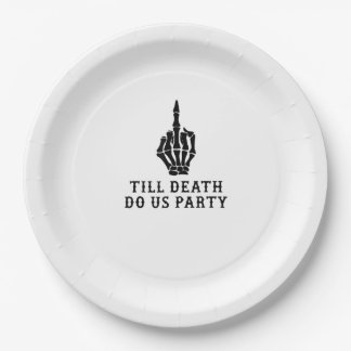 Prato De Papel Noiva ou Morra, Até que a Morte nos Separe