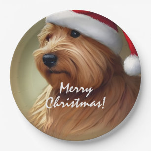 Prato De Papel Norfolk Terrier Natal