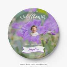 Nossa Pequena Flor Silvestre Foto Personalizada de
