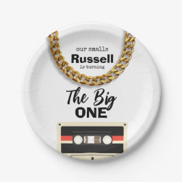 Prato De Papel Notorious One 1st Birthday