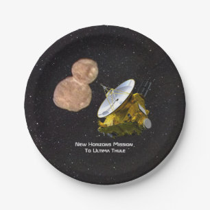 Prato De Papel Nova Missão Horizonte para a Tule Ultima