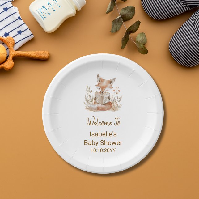 Prato De Papel Novo Capítulo Começa Chá de Bebê do Conto da Rapos (Criador carregado)