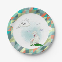 nuvem e ovelha engraçadas. Nutridamente. Triangula