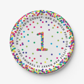 Prato De Papel O costume 7" de Ellen placas