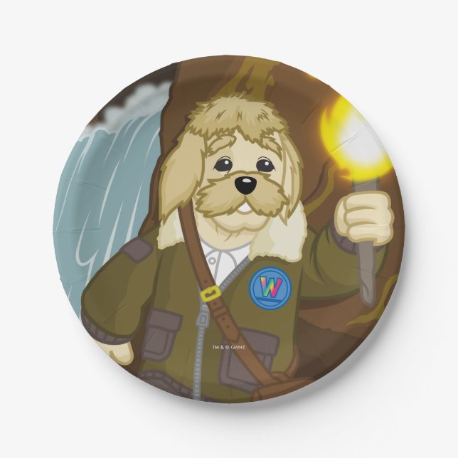 Prato De Papel O fato de Arte vai explorar (Frente)