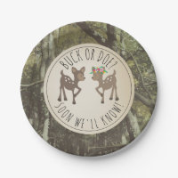 O género do bebê de Camo do fanfarrão ou da gama