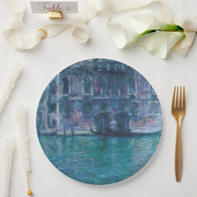 Prato De Papel O palácio da Mula Claude Monet (Casamento)