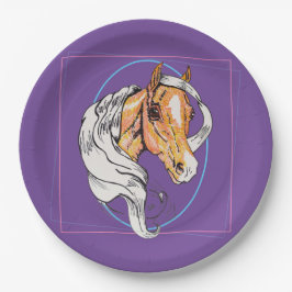 Prato De Papel O Palomino (roxo)