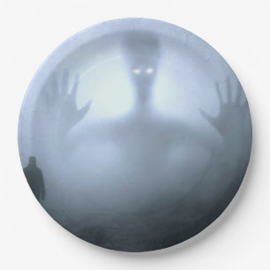 Prato De Papel O Pesadelo do Halloween