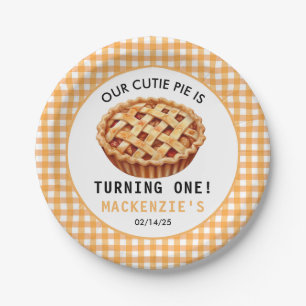 Prato De Papel O primeiro aniversario do nosso Pizza Cutie