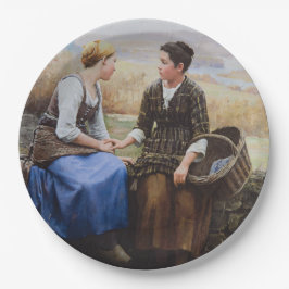 Prato De Papel O primeiro luto (simpatia em luto)