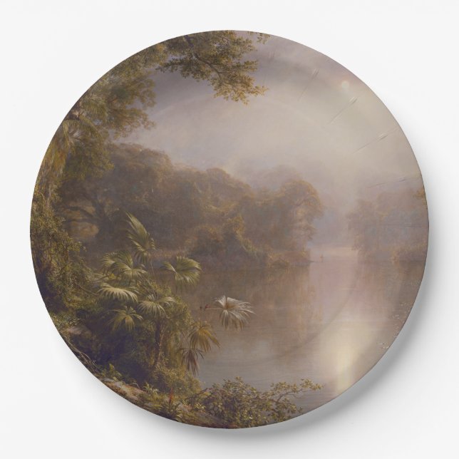 Prato De Papel O rio da luz (Manhã nos trópicos) (Frente)