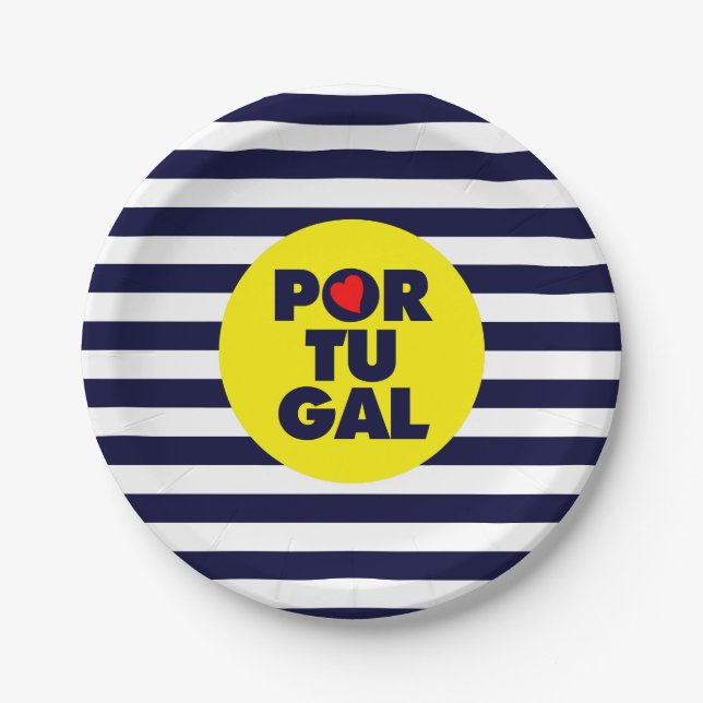 Prato De Papel O sol português (Frente)