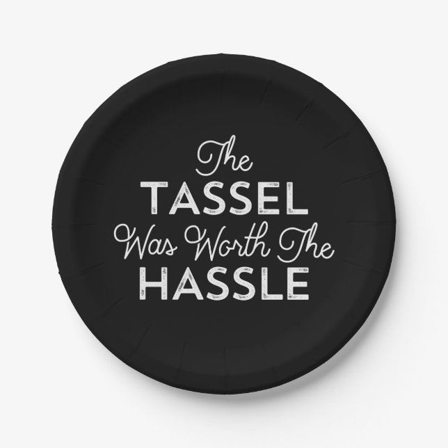 Prato De Papel O Tassel Valia A Pena De Fortalecimento (Frente)