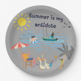 Prato De Papel O verão é o meu antídoto