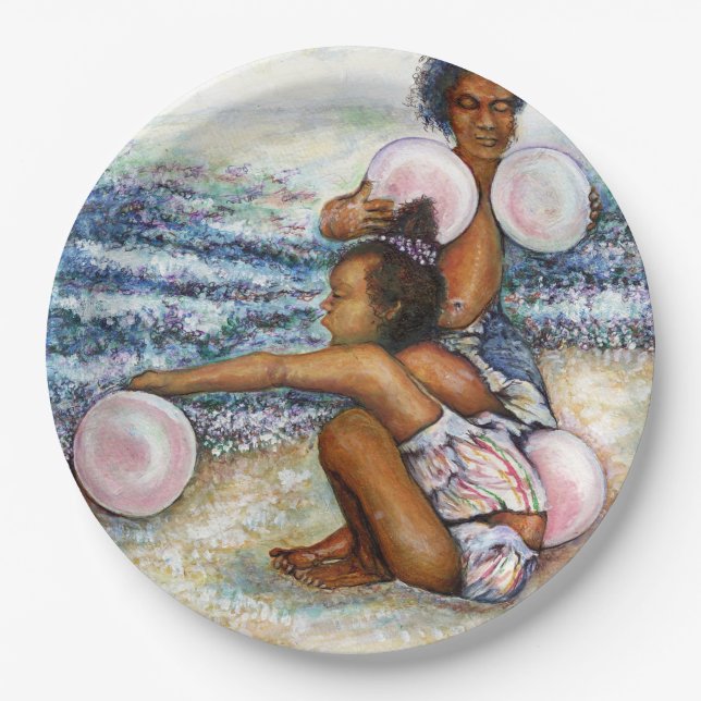 Prato De Papel Obcecado com Conquistar o Impossível (Frente)