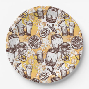 Prato De Papel Octoberfest