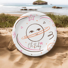 Prato De Papel Oh Baby