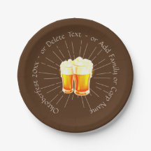 Oktoberfest 20xx Óculos de Cerveja Brown Sunburst 