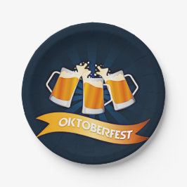 Prato De Papel Oktoberfest Beer Caneca de cerveja Celebrations Pa