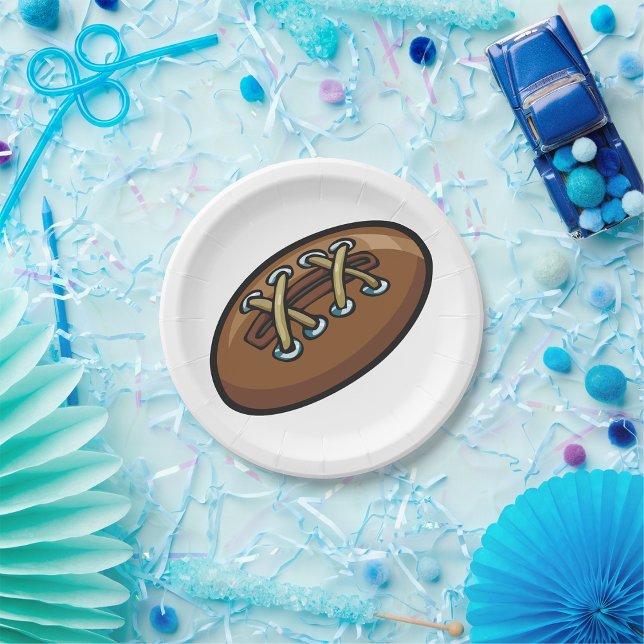 Prato De Papel Old Rugby Ball (Criador carregado)