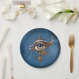 Prato De Papel Olhos do Universo