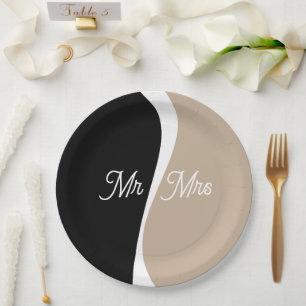 Prato De Papel Ondas Simples 2 - Placas De Papel Personalizadas