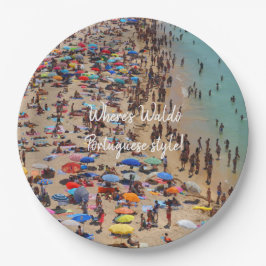 Prato De Papel Onde está o estilo português Waldo?