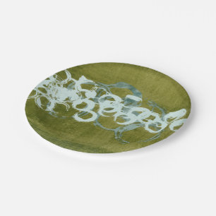 Prato De Papel Orb Verde I