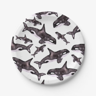 Prato De Papel Orca