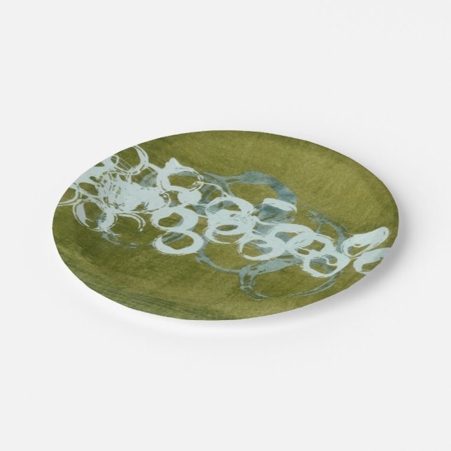 Prato De Papel Orcas Verdes I (Inclinado)