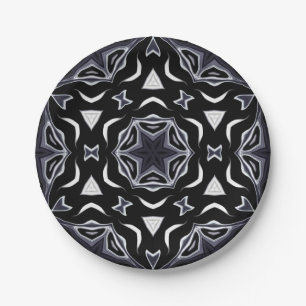 Prato De Papel Ornamento árabe, asiático