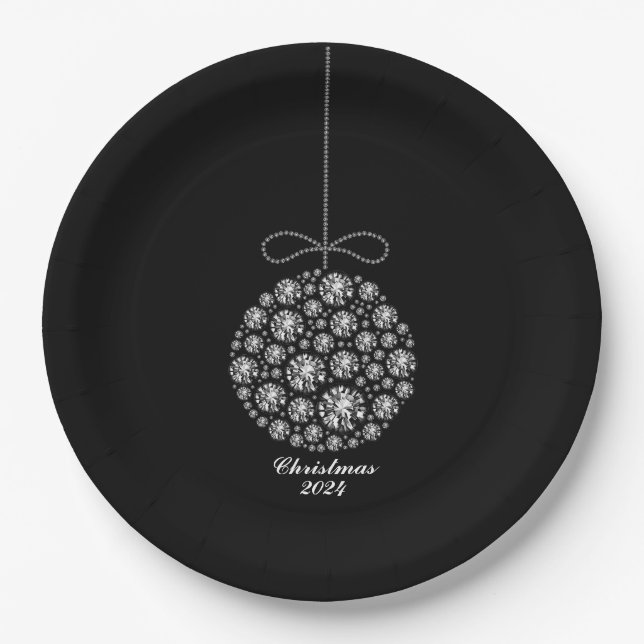 Prato De Papel Ornamento Natal 2024 (Frente)