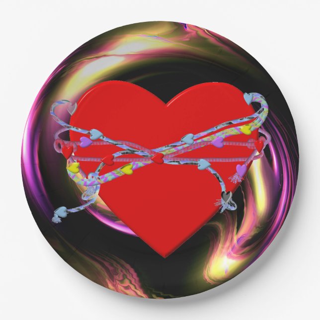 Prato De Papel Os Melhores Amigos Para Sempre, (Frente)