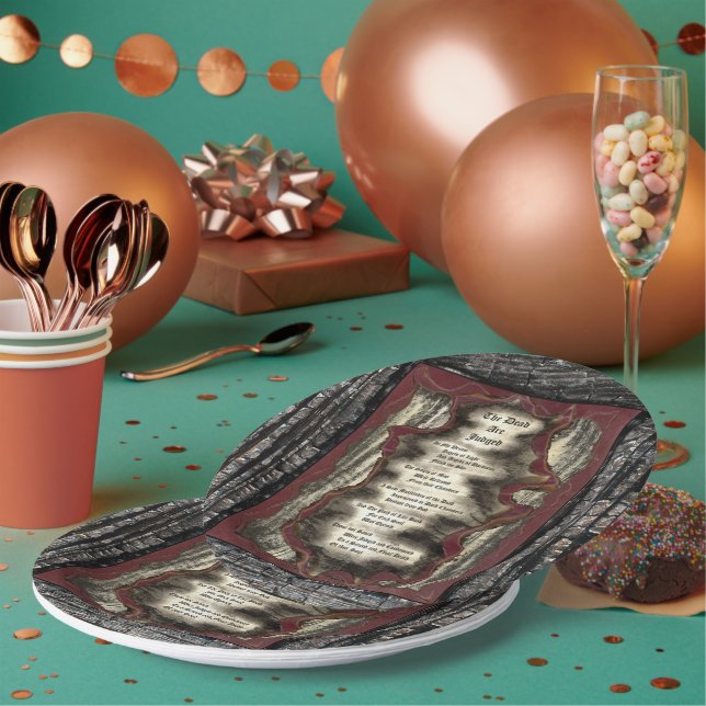 Prato De Papel Os Mortos São Julgados (Múltiplo)