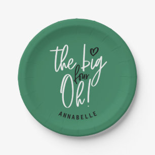 Prato De Papel Os quatro grandes! presente de favor de aniversár